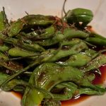 Roasted Shishito Peppers with Soy / Ginger / Lemon sauce